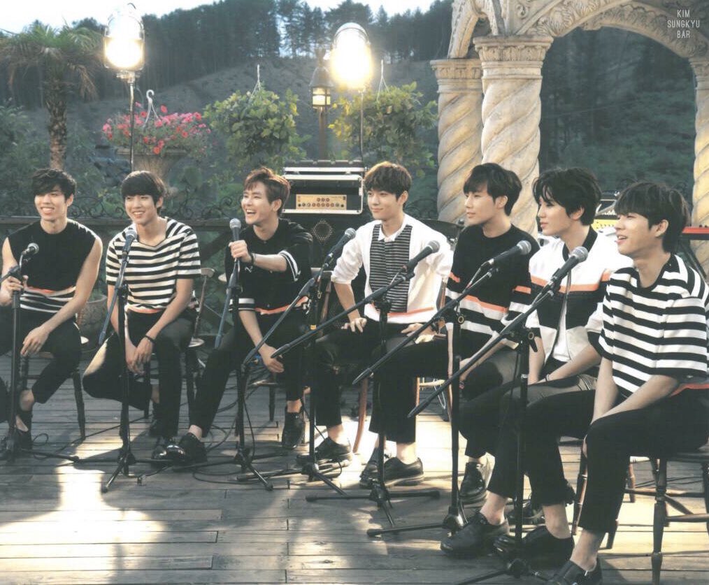 infiniteislife's tweet photo. happy anniversary to the 7 boys that deserve everything in the world #8YearsWithINFINITE https://t.co/xYGY7ONxHQ