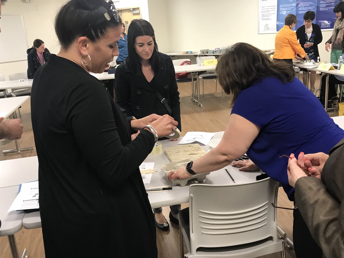 hrtcsm's tweet photo. On Tuesday, our policy board engaged in a design thinking workshop @pnwboces presented by @jharriton and Melinda Franzese of @Soundviewprep, and we celebrated Nadine McDermott’s retirement! Thank you for your service to the teacher center! https://t.co/J6J10qUV3I