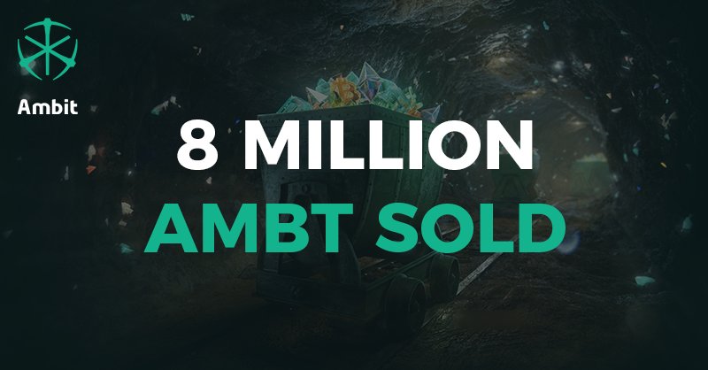 More than 8 million #AMBT #Tokens sold which means that II stage has been started. Do not miss a chance to buy #AMBT Tokens with 10% discount and join our Crowdsale now. Find out more about us ambitmining.io
#AmbitMining #Blockchain #MiningFarm #Cryptocurrency