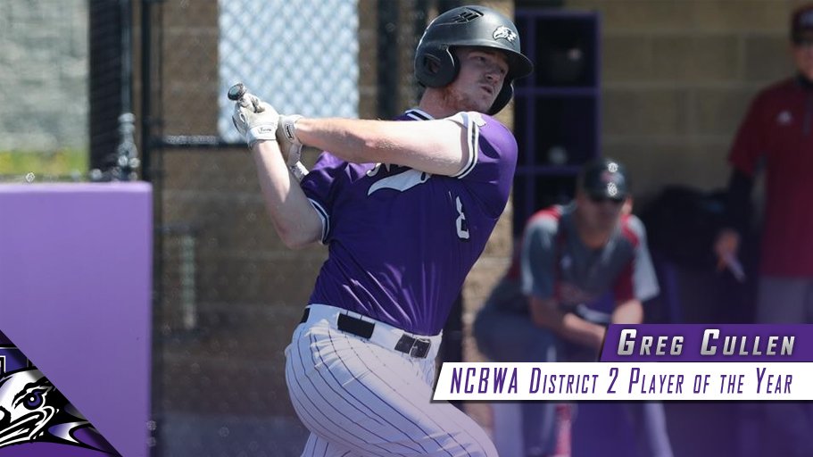 NUPurpleEagles's tweet photo. Congratulations to Greg Cullen of @NiagaraBASE, who has been named the @NCBWA Division I District 2 Player of the Year! #PowerOfNiagara

MORE: https://t.co/lScQdaG6tX https://t.co/56uj1U27TY