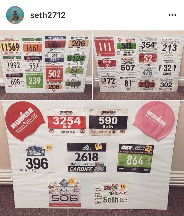 It's fair to say @seth2712 has been quite busy the last few years. #Racing #Ironman 🏊🚲🏃🏻