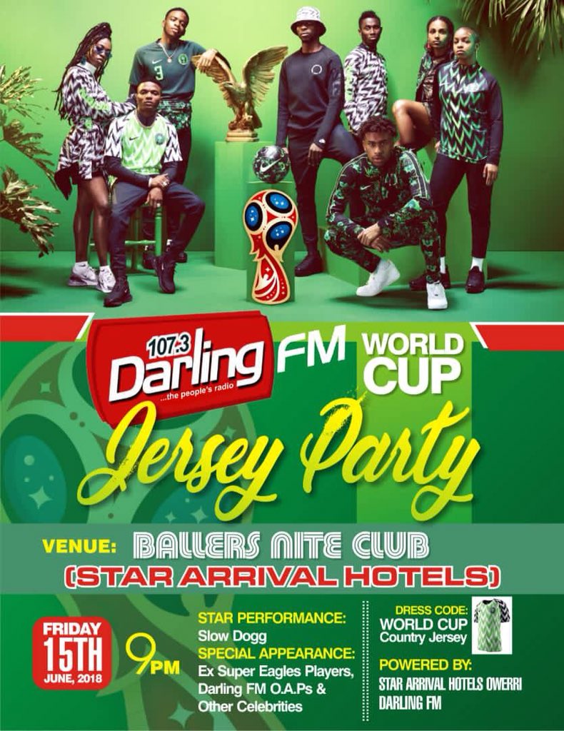 darlingfm1073's tweet photo. We Ball Together On 15th June At Ballers Nite Club.
.
.
Come Ball With The #TakeOverTeam With Your Jersey ππ & Invite someone That Knows Someone,That Know Another Person Too....Till Presido Knows About It
.
Time: 9pm Till Mama Callsπ€³ https://t.co/2egbN67Q4G