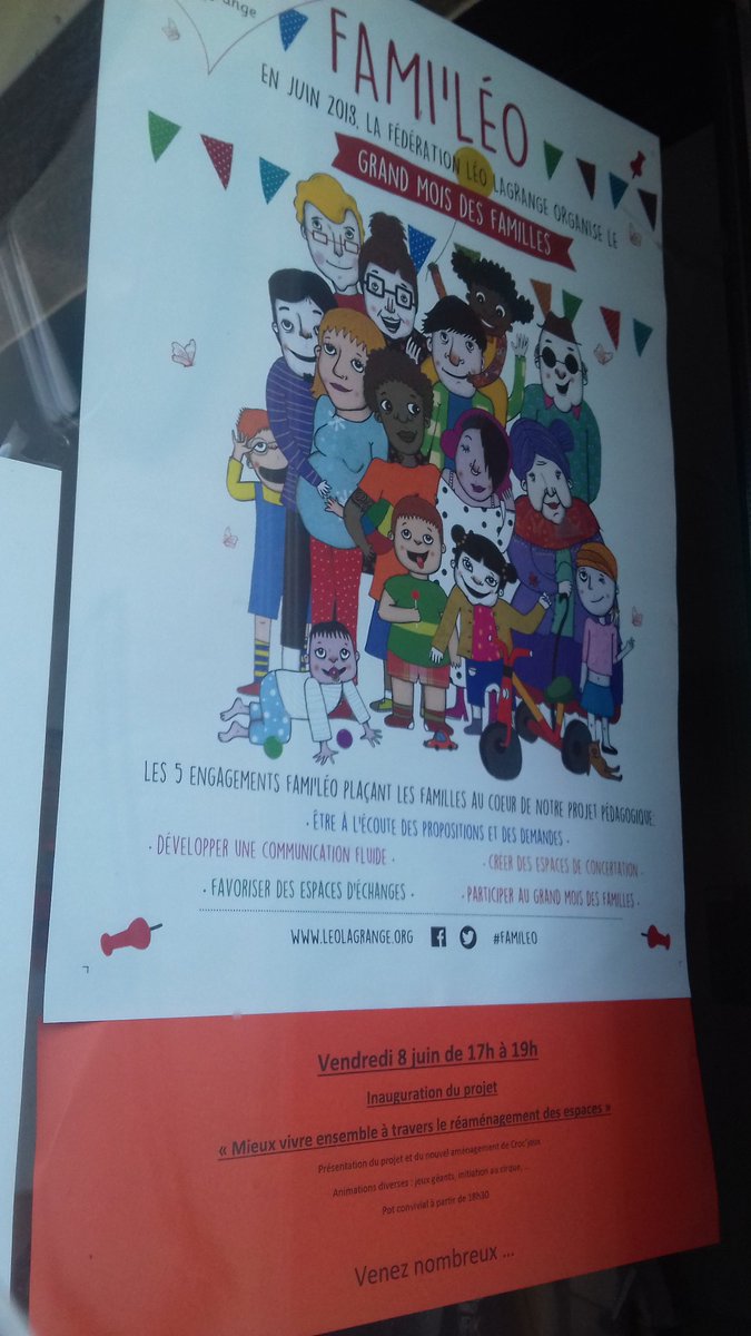 MarieLaureDavy's tweet photo. 🎉#FAMILEO, ce vendredi 8 juin à #Brece @rennesmetropole la fête des familles est en cours! L'occasion pour l'équipe de @LeoLagrange Ouest de présenter le nouvel aménagement de l'ALSH - avec le soutien du fonds de dotation de la Fédération👍 https://t.co/9AfJqbfxtA