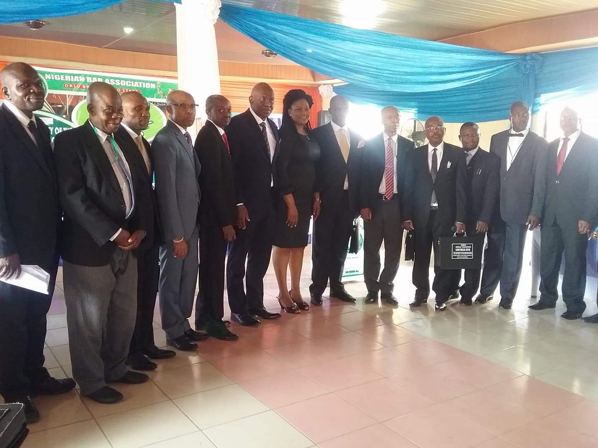 ArthurObiOkafor's tweet photo. I delivered a lecture today at the Orlu Branch Law week of The Nigerian Bar Association with the theme :THE INTEGRITY OF THE BAR AND BENCH: A NECESSITY FOR THE NIGERIAN NATION BUILDING. https://t.co/OFyhSWTR5o