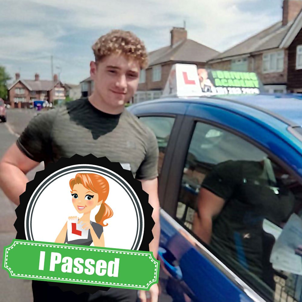 driveacademy's tweet photo. A huge well done to everyone who passed this week!

Liam passed with Liam, Katie passed with Marie and John passed with Bernie!

We do have some daytime availability still - send us a message to book your first lesson! https://t.co/7pGBrWtvgV