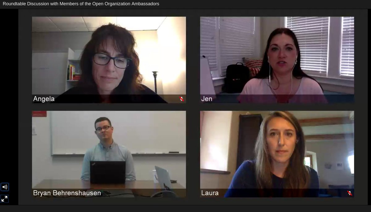 allisonsm7's tweet image. Enjoying a panel discussion with my pals from #TheOpenOrg, spreading the good news at @RedHat -- @JenKelchner @ARobertson98 @semioticrobotic  + #optimumfriend @epilepticrabbit