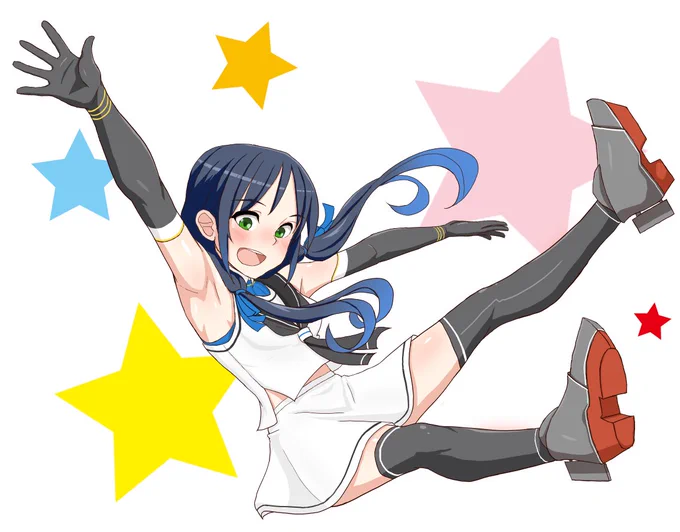 元気な涼風#艦これ#涼風 