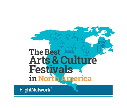Check out Flightnetwork's essential guide to the best arts &amp; cultural festivals happening across North America this year: bit.ly/2Hs1BZd