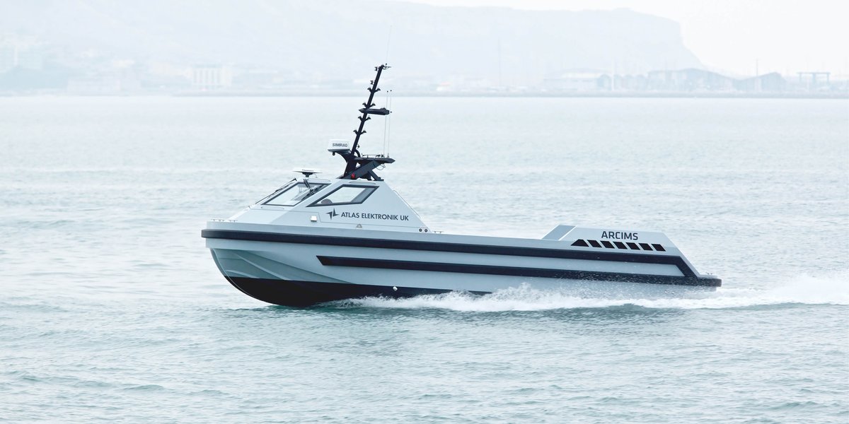 RollsRoyce's tweet photo. Another step closer to the future of #ShipIntelligence: working with key business and academic partners, definitive results from our trailblazing £1.3 million MAXCMAS project successfully demonstrate the safe operation of unmanned vessels at sea https://t.co/paLYc8lwgJ https://t.co/e4D7VpY0lp