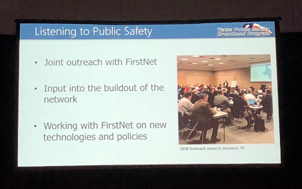 Having frank discussions with #publicsafety is at the heart of ⁦<a href="/FirstNet/">FirstNet, Built with AT&T</a>⁩ // collaboration is key // user experience, insights, and context are necessary in the iterative process // gotta love qual research #pscr2018 #livetweet ⁦⁦<a href="/FirstNetGov/">FirstNet Authority</a>⁩