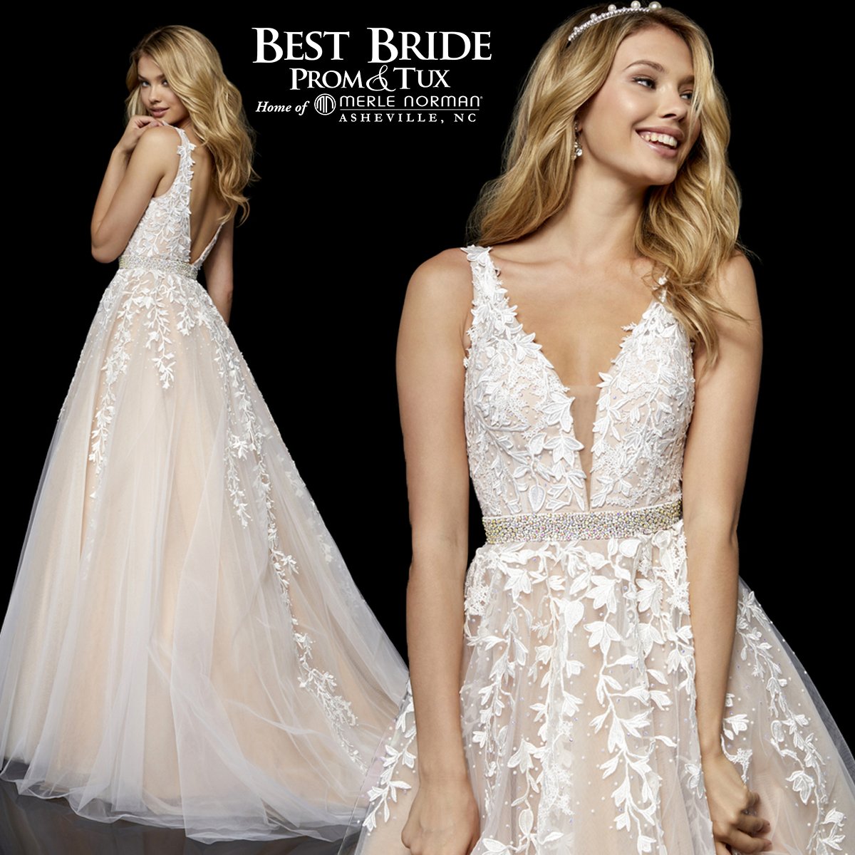 BestBrideNC's tweet photo. Happy Friday! We are in awe of the details on this #SherriHill Wedding dress! Let us help you find your perfect dress! Book your bridal appointment today!  https://t.co/DLIQkm4xgw
.
#HappyFriday #HelloWeekend #WeddingDress #Perfect #BestBride #MerleNormanofAsheville #Beautiful https://t.co/8RurcG4e5c