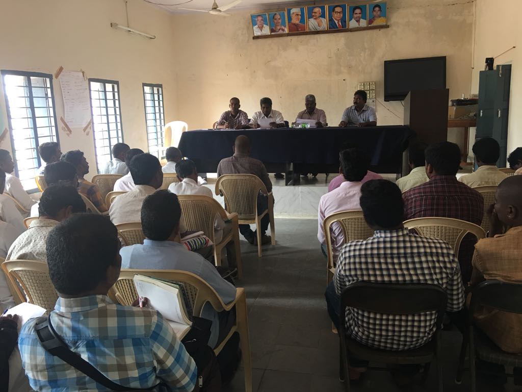 Review on in progress IHHLs and  100% saturation mode sanction was conducted by the ZSBP in Doulthabad &amp; Kodangal blocks of Vikarabad Dist..
Targets were given to Village level functionaries to expedite the construction of IHHLs.
#zsbp 
#SwachhBharat 
<a href="/paramiyer_/">Param Iyer</a> <a href="/swachhbharat/">Swachh Bharat Mission - Grameen</a>