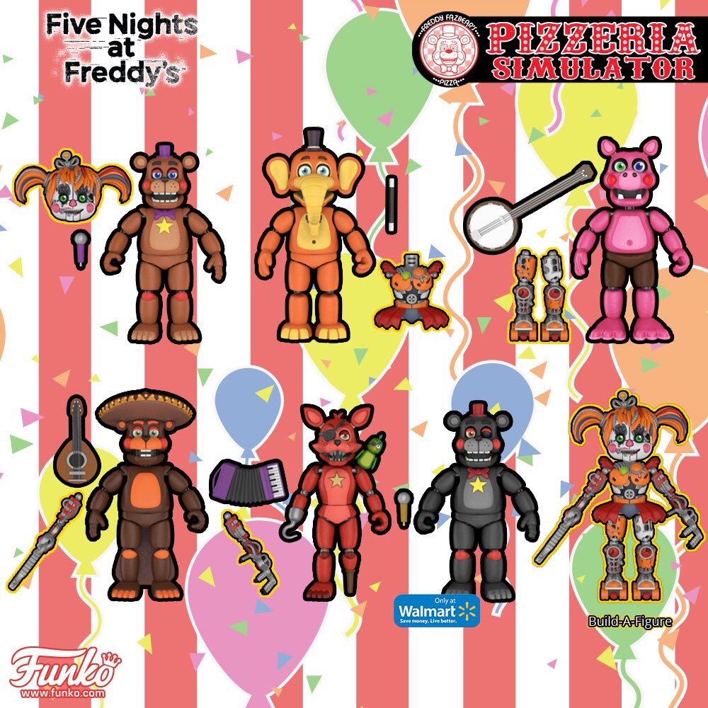 Five Nights At Freddy S Alerts Yeah I Noticed That Too Seems Like A Missed Opportunity They Could Ve Put Scrap Baby S Legs With Two Different Characters And Had A Scraptrap Figure