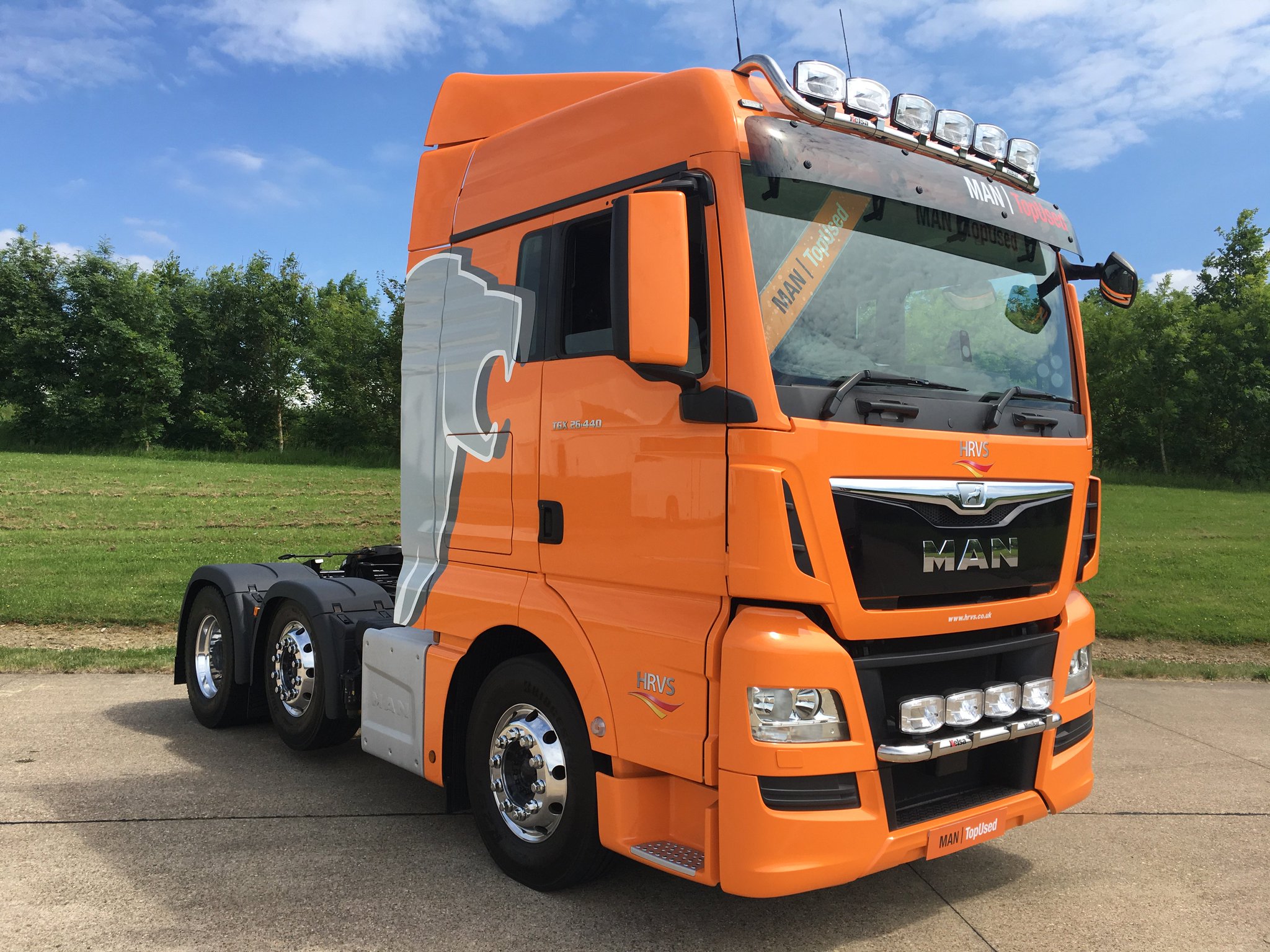 Auto Tilskyndelse jug MAN Truck & Bus UK on Twitter: "The future's bright the future's orange for MAN  TopUsed at MAN Truck &amp; Bus - Ride and Drive 2018. This mint fully  checked over and