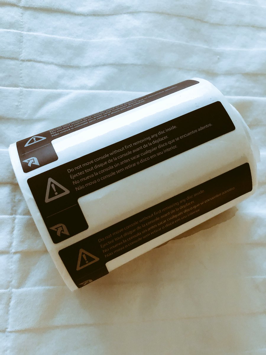 robeytech's tweet image. Of course the LAST thing you need for #E3 is a backup roll of stickers just in case I find a few that have been wrongfully removed. #TeamSticker