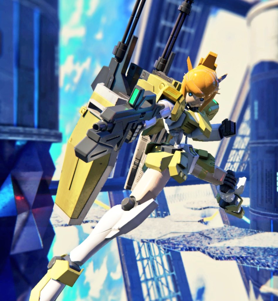 B Rs ガンブレ再現部 Newガンダムブレイカー発売まで二週間を切りました 本作の目玉の一つにスーパーフミナと戦えるミッションがあるそうなので 一足早く参戦させて見ました 顔のみにbpを使いましたがこれが限界 少しでも似ていたらイイネなどおね