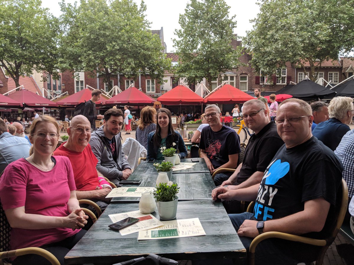 evrocs_nl's tweet image. A final dinner to wrap up @nl_OUG #Tech18.