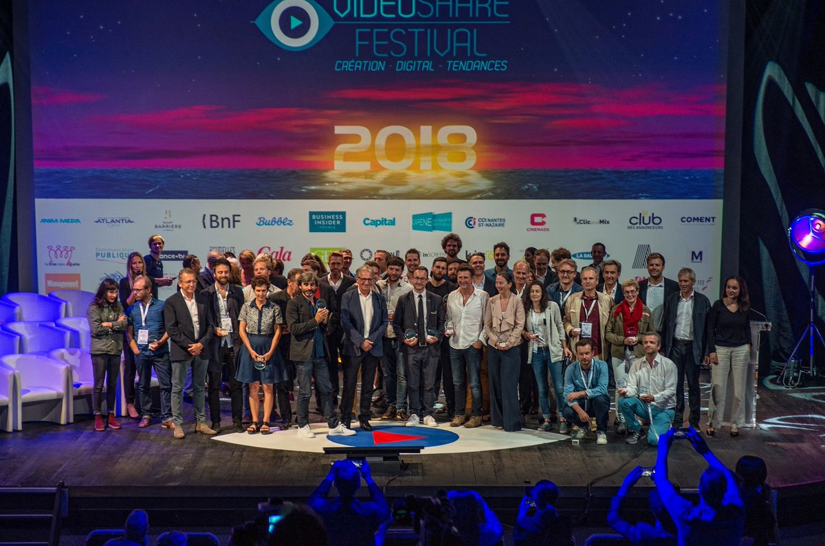 Videoshare-Festival–Pari tenu pour la 1ère édition du VIDEOSHARE FESTIVAL qui a été l’expression de l’avenir de la vidéo sur tous les supports digitaux. Retrouvez le CR du Festival dans sa dernière newslette ! bit.ly/2LB2dxV. Tous les résulats : videosharefestival.com