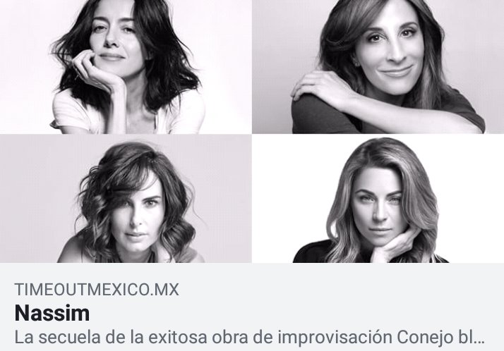 LOSACPTMX's tweet photo. #ACPTnota
@NassimCdMx
"La vida está llena de grandes sorpresas y no conoce de ensayos. Lo que espero lograr con Nassim es extender las fronteras de nuestra experiencia con el texto en las artes escénicas”
Aquí la nota por @ensazu para #TimeOutMx
◻https://t.co/ScKQrKhePc https://t.co/xIjiEFkv2x