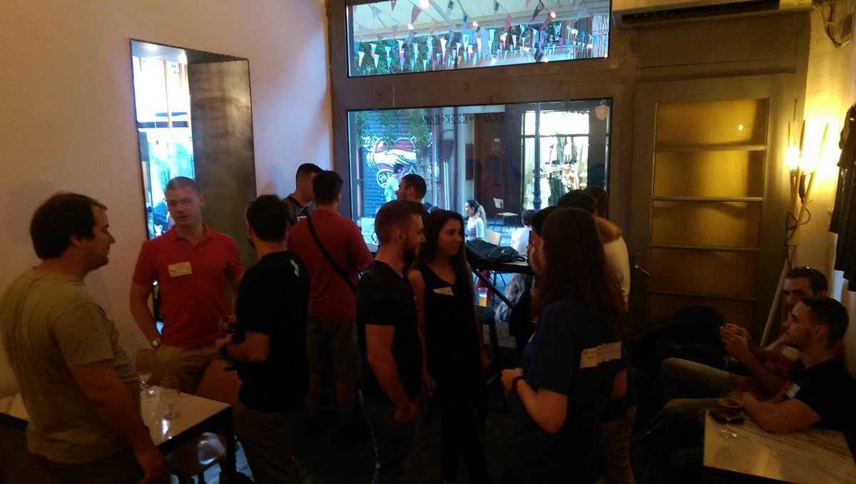 dbondzhev's tweet image. Plovdiv #javabeer is starting at cat &amp;amp; mouse