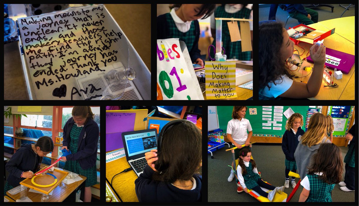 thescienceguru's tweet photo. As we wrap up year 5 of #TheMakery @BurkesSchool our 4th graders present projects that answer the question “Why does making matter?” #BurkesMakes #BurkesInspires #BurkesLeads https://t.co/YEV2m29qAs