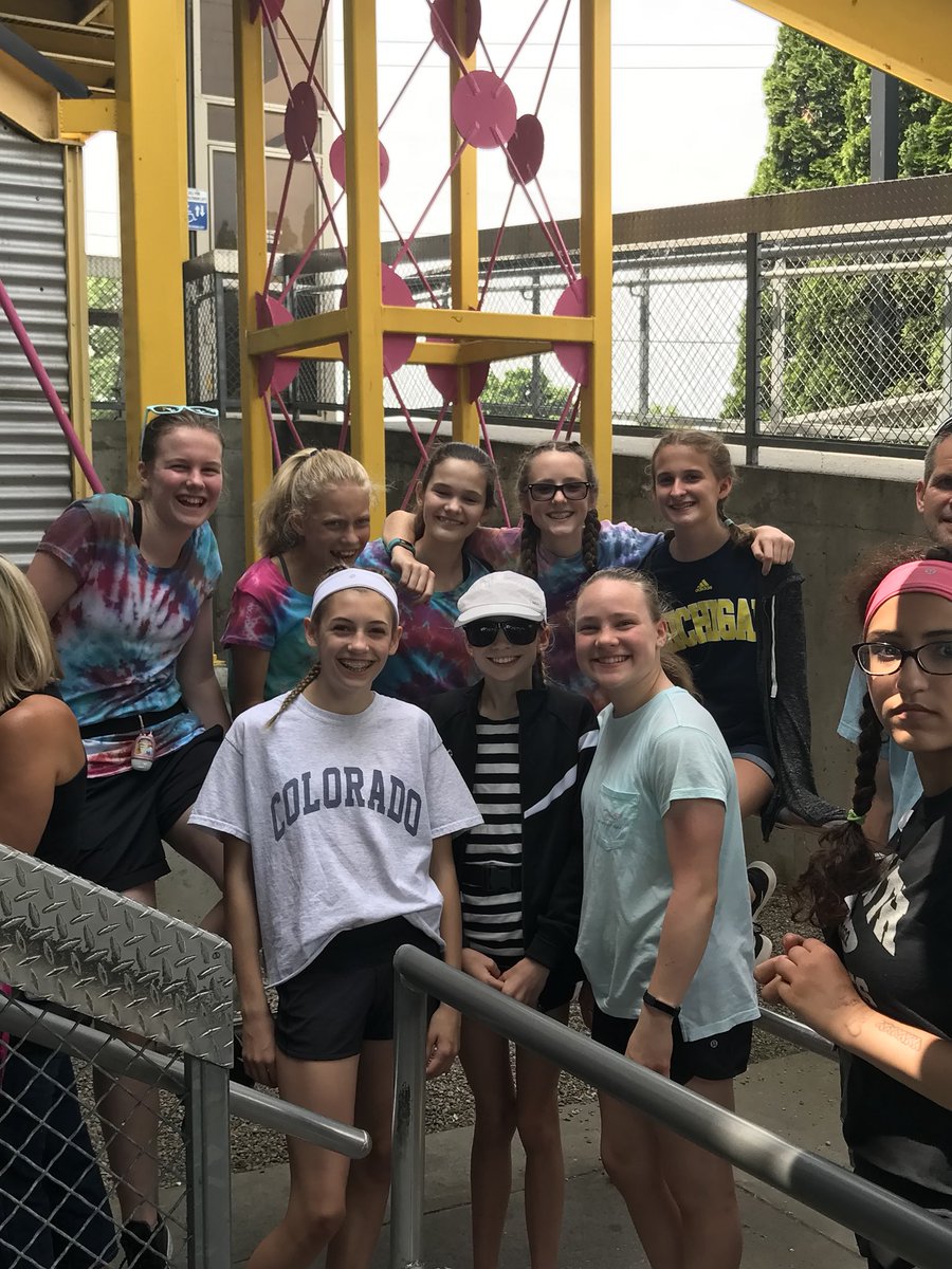 DrRedwolves's tweet photo. Cedar Point is Fun! Saline Middle at America’s Roller Coast! @mathinthemitten @HeathSMSMath #friends #smscompass #sascompass #yeahsummer https://t.co/BZbxnnTxHy