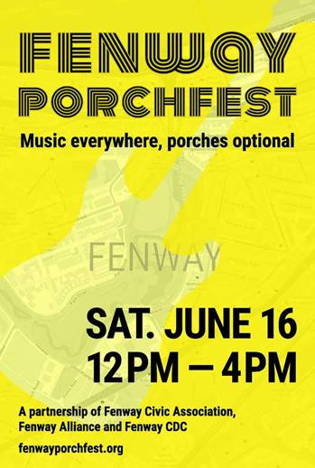 TuftsCommunity's tweet photo. The @SMFAatTufts @TuftsUniversity will be one of the venues for the first annual @FenwayCulture PORCHFEST!!!  We don't have a porch, but we do have a rhino.  See you on June 16th! https://t.co/s3ZGkrUaJT
