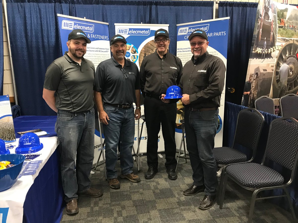 MEElecmetal's tweet photo. We're having a great time at the Elko Mining Expo! Last day to stop by and join in the fun in Booth #163!
#ElkoMiningExpo #ElkoMining #MEElecmetal #Mining #Elko https://t.co/847m3mHsEB