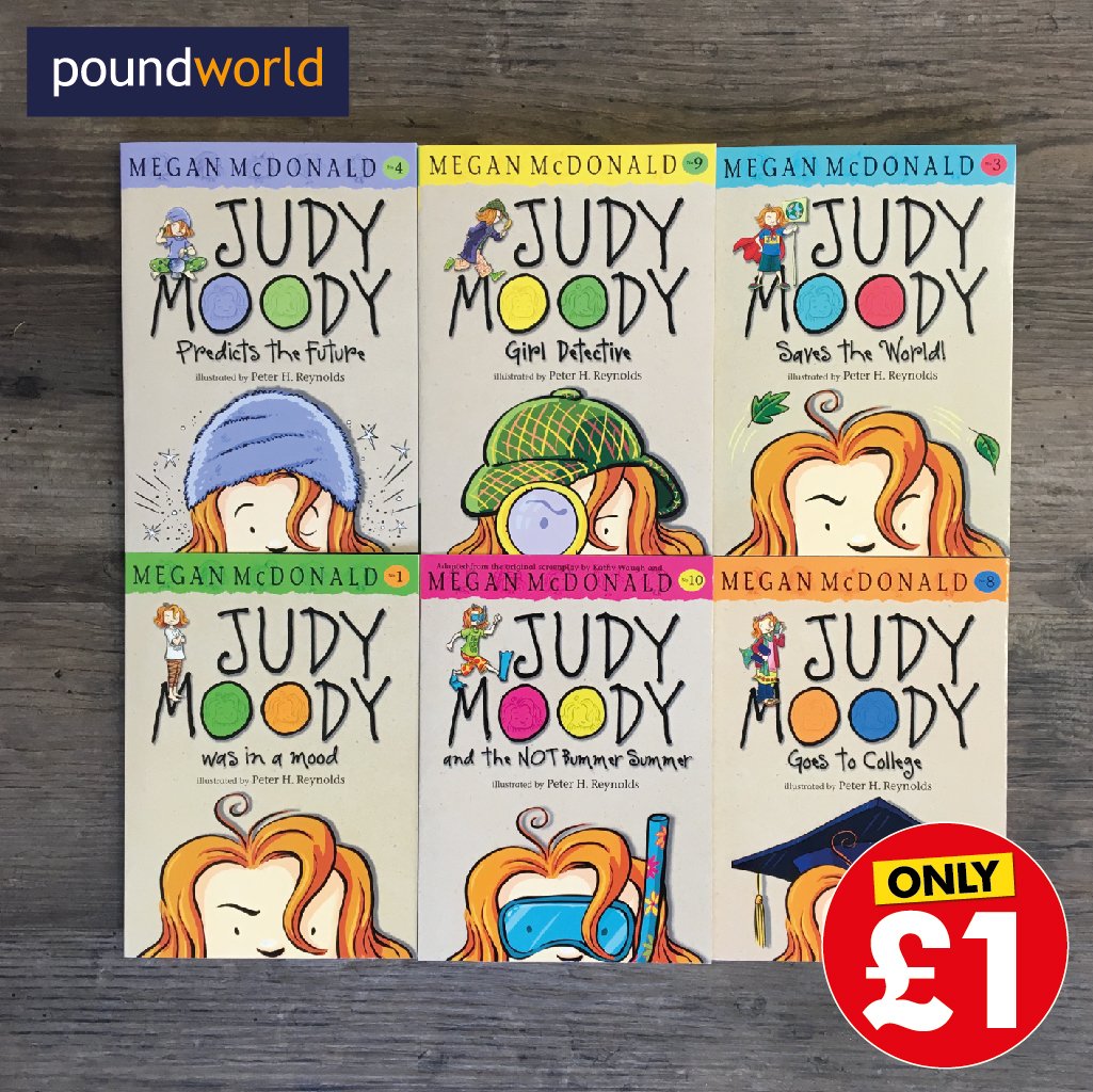 Are you looking for something to read to the kids at night?

Check out these #JudyMoody books in store for ONLY £1 each.