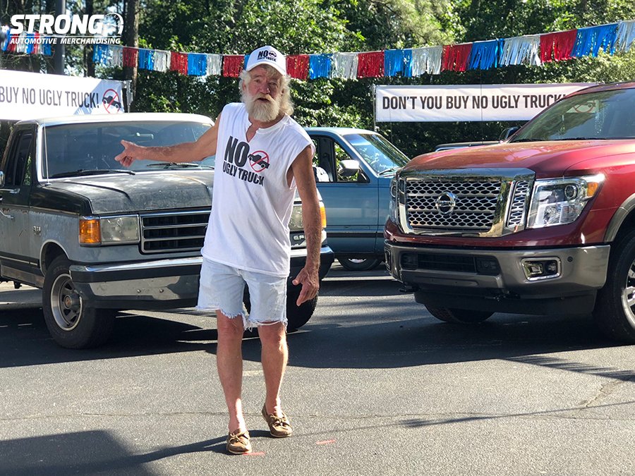 strong_automot's tweet photo. We had such a great day of filming with Smack in our #StrongAutomotive "ugly truck" lot! We can't wait for the final product. Shout out to everyone who contributed to make this shoot a success! #TeamStrong https://t.co/ZMVIF4neaY