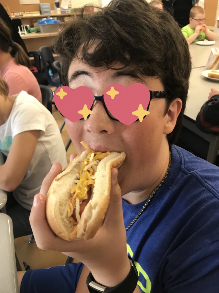 scott_classroom's tweet photo. Friday is Chefβs Table in Life Skills and today we made hot dogs and potato salad! Weβre ready for summer BBQs and picnics! #LifeSkillsLearning https://t.co/b4rkLVYZDw
