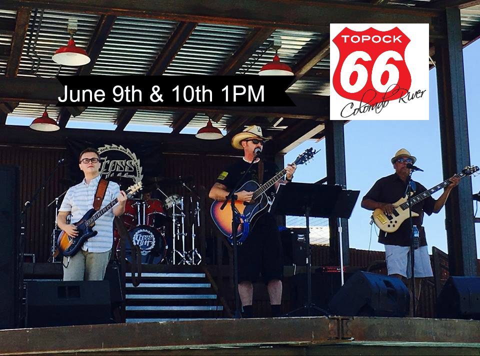 topock66's tweet photo. Don't miss "Crosscutt" live on the the pool stage at Topock66 Saturday and Sunday. Show starts at 1PM. Tonight Topock66 features our famous all you can eat fish fry starting at 4PM. #fishfry #crosscutt #livemusic #bands #poolstage #fishfryfriday #topock #topock66 #topockmarina https://t.co/owihfaasyX