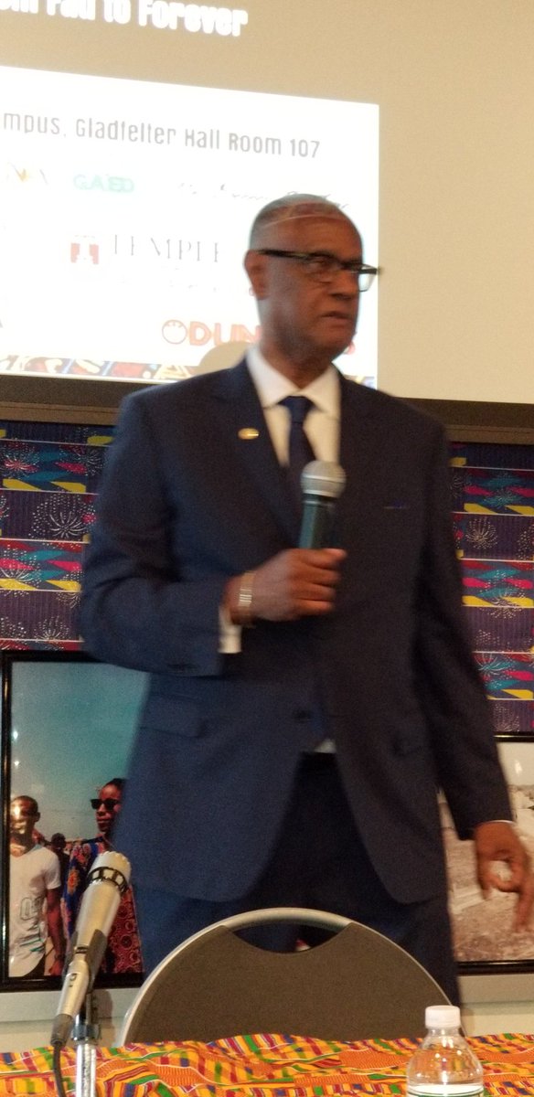 # iswamandaforever. Going on st Temple university Mel Forte constituency for Africa opening speach.