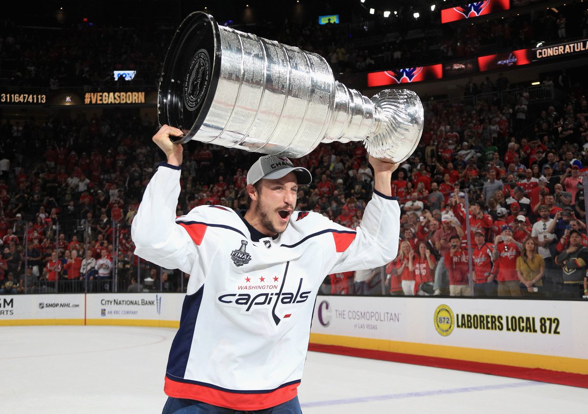 UAAHockey's tweet photo. ICYMI last night Jay Beagle became the second Seawolf to win the Stanley Cup. https://t.co/KdD5YZlBq9