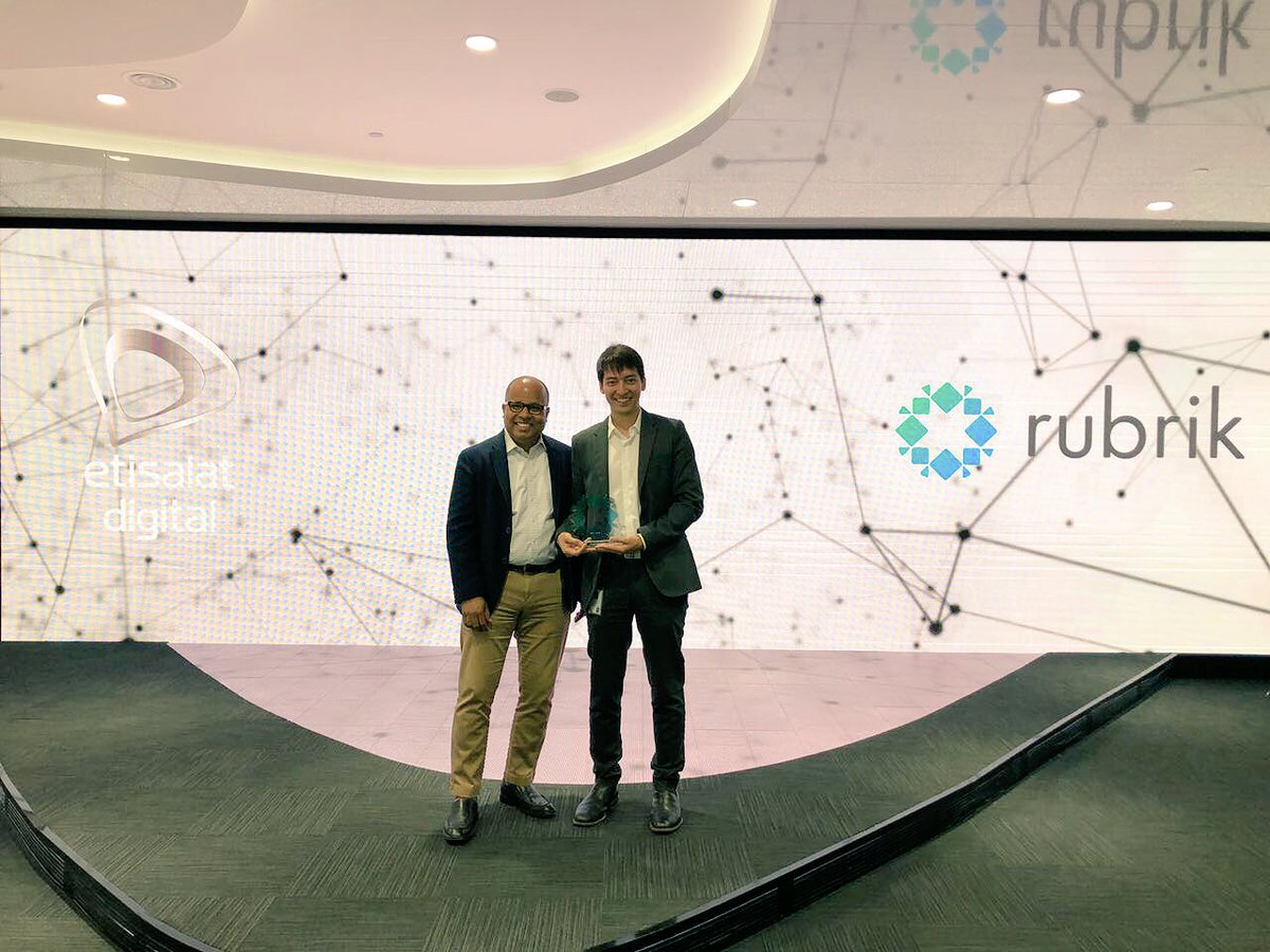 Rubrik continues to accelerate in the Middle East. #SuperiorTechnology #MarketDisruption