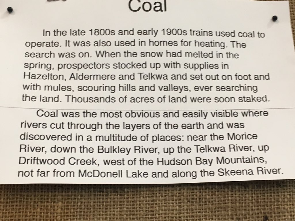 Angela_Mining's tweet photo. History of #Coal #Mining in @VillageOfTelkwa @telkwacoal @TelkwaC #Telkwa #Museum https://t.co/iHpwQbYAub