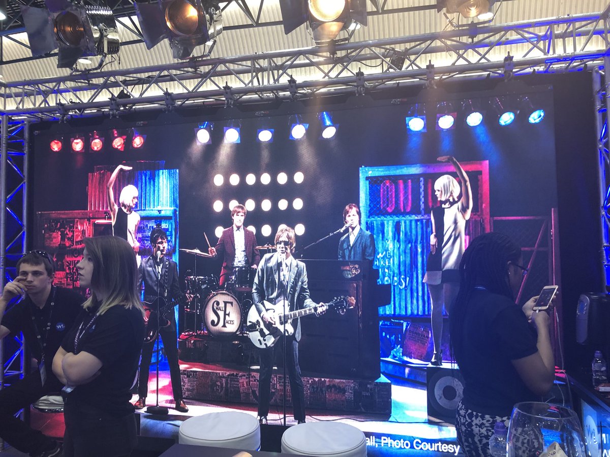 Kyle_Sepede's tweet photo. Nice to see some @AONthemusical shots on the @WhiteLightLtd stand at the @abtttheatreshow #allornothingmusical #abttshow2018 #whitelight #PSLD https://t.co/LDEqJ8DUuA