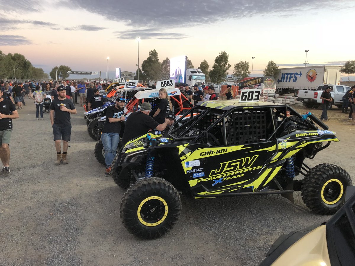lockrey_tony's tweet photo. Massive display of sweet bikes buggies & cars at #FinkeRace last night. Passionate riders & drivers from all over Oz https://t.co/jrLcdDjBp2