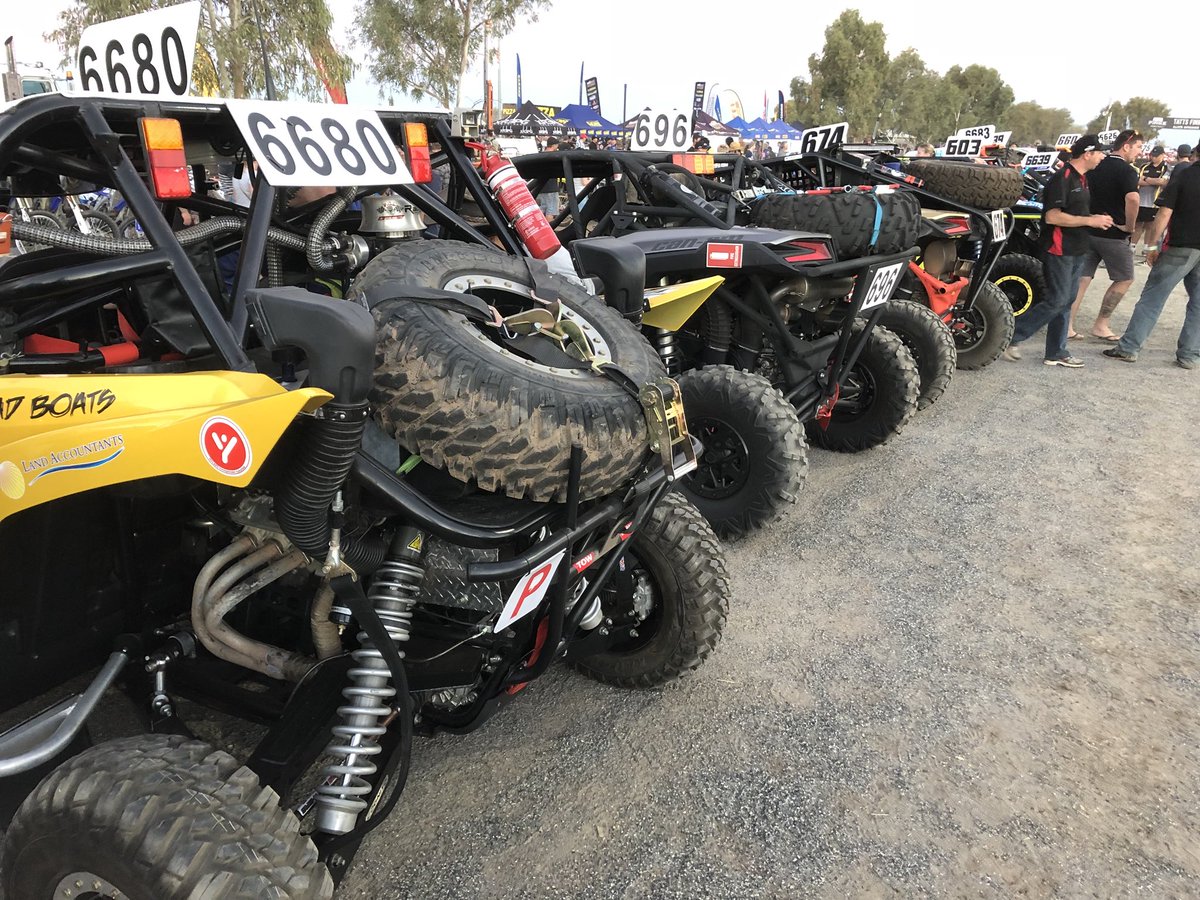 lockrey_tony's tweet photo. Massive display of sweet bikes buggies & cars at #FinkeRace last night. Passionate riders & drivers from all over Oz https://t.co/jrLcdDjBp2
