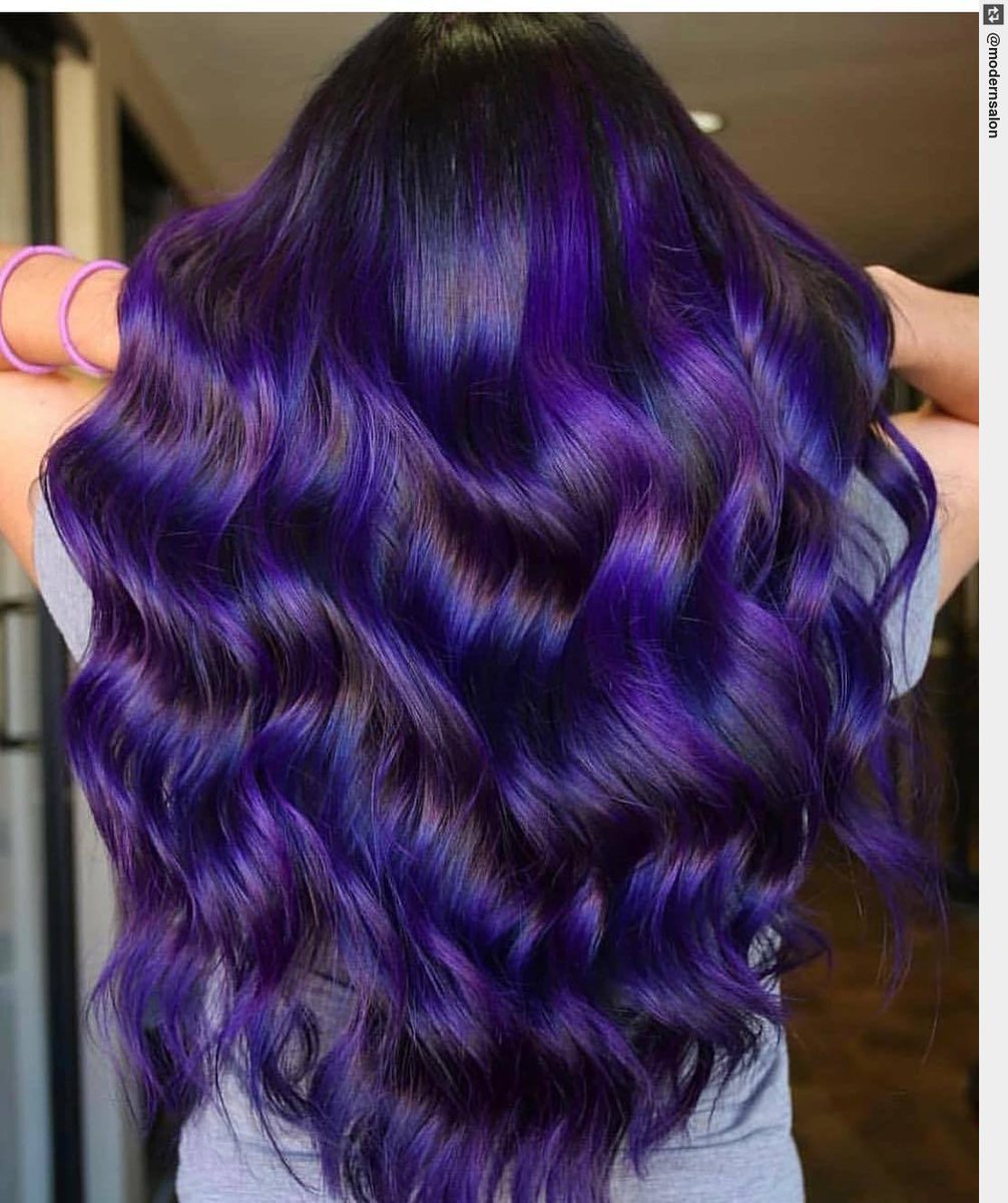Betrendsetter On Twitter Royal Violet Hair Color Masterpiece By