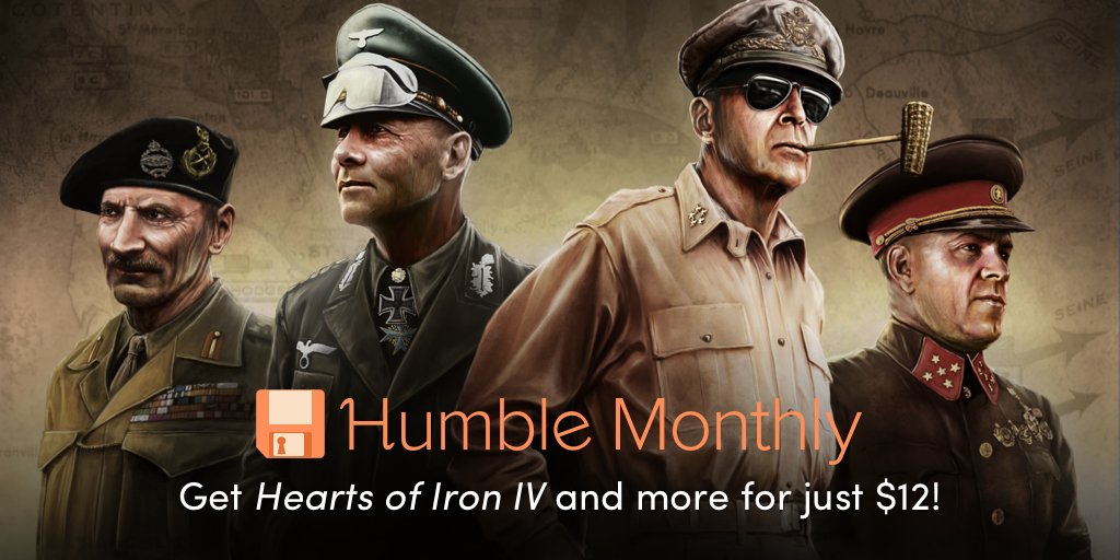 Buy Hearts of Iron IV from the Humble Store