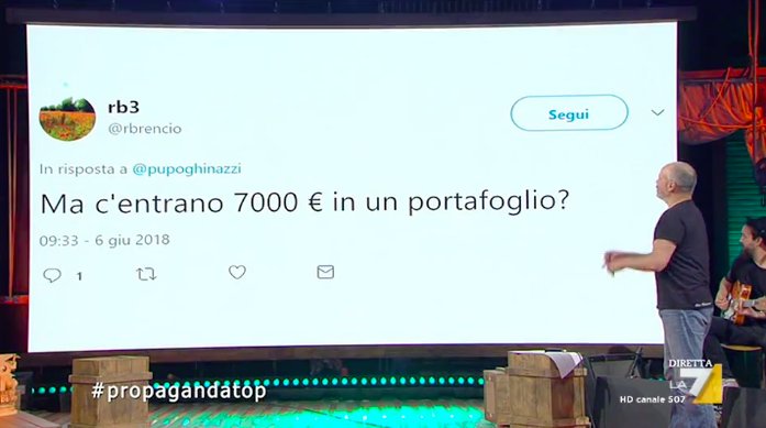 welikeduel's tweet photo. Settemila euro in contanti

#propagandatop #propagandalive https://t.co/o68cjbUr94