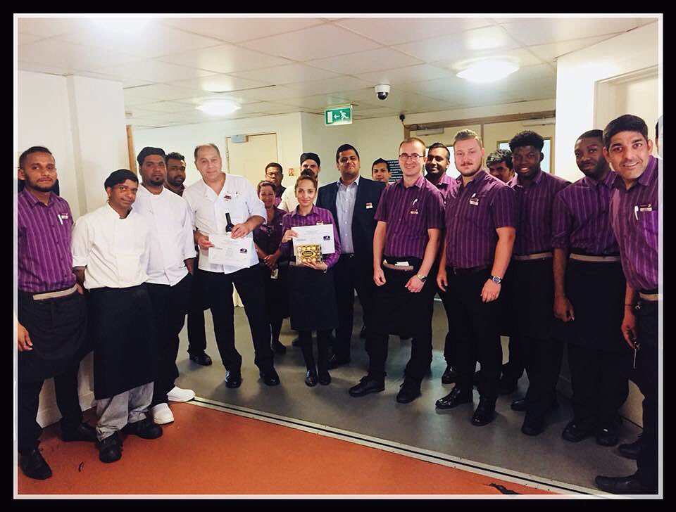 Meet the amazing f&amp;b team <a href="/PIBathRoad/">Premier Inn Bath Rd</a> working tirelessly every week to serve loads of guests , tonight we celebrated 2 awards for P3 ,Adrian our KP who maintains our kitchen every night and Nicoletta our restaurant🌟 @airportsmiles <a href="/LauraEvans81/">Laura EvansWrobleski</a> <a href="/RaviSahrawat3/">Ravi Sahrawat</a> <a href="/gary_villiers/">Gary De Villiers</a>