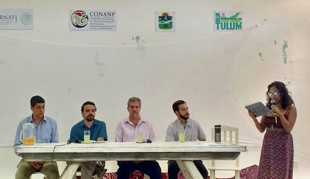 Foro del Patrimonio Biocultural y Territorio Sostenible - Conversatorio sobre el sistema hidrológico de la Riviera Maya Península de Yucatán, “Retos y amenazas”; para encausar esfuerzos actuales que realiza el Estado hacia el fortalecimiento de la gestión sostenible del agua.