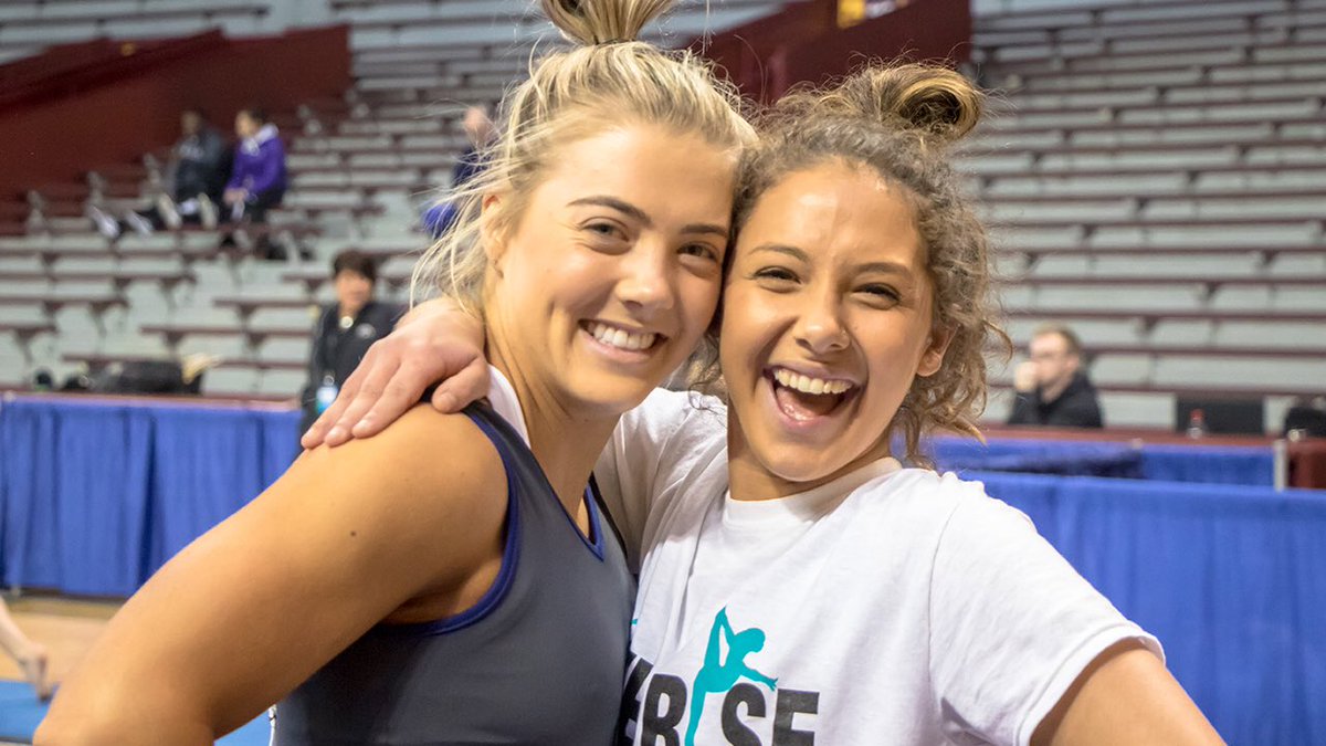 USUGymnastics's tweet photo. BFFs
#NationalBestFriendDay
#AggiesAllTheWay https://t.co/nsRAw84ysx
