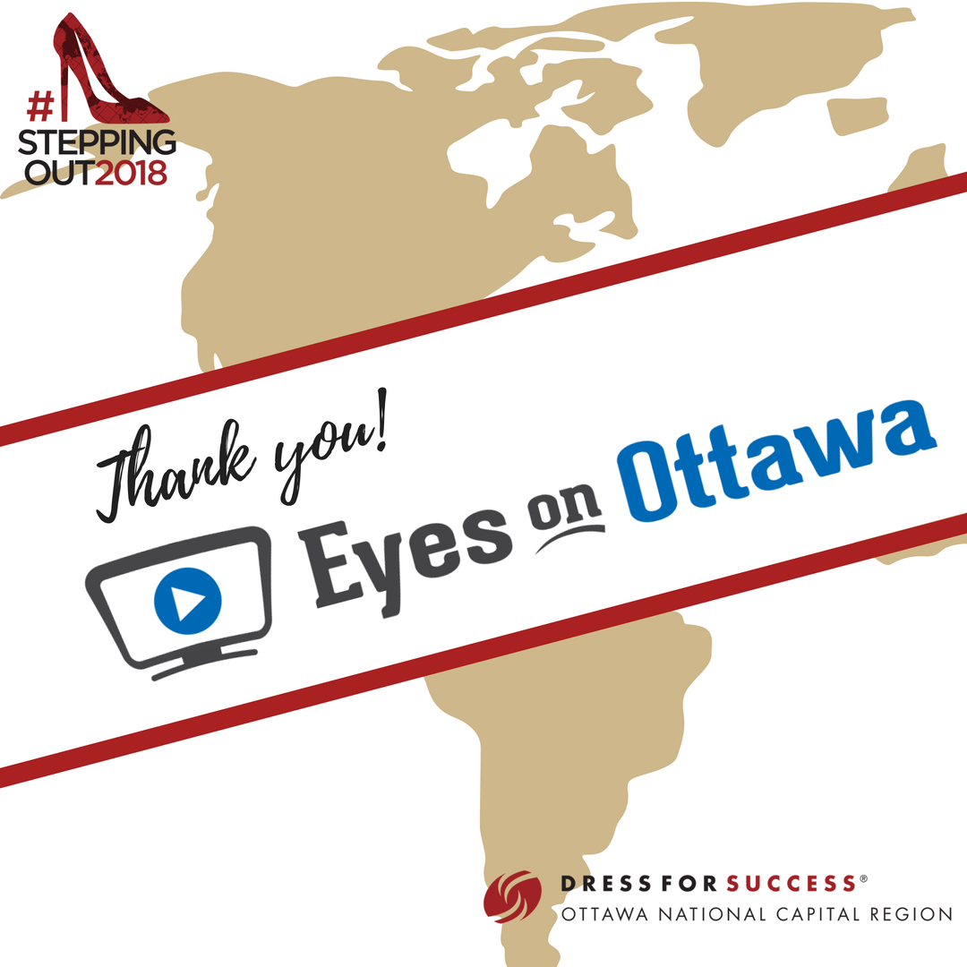 DFSOttawa's tweet photo. Thank you @EyesOnOttawa for providing live video coverage of the #shoecompetition at #SteppingOut. Thanks to you, all of guests got a first-hand look at all of the amazing shoes! #StrutForward https://t.co/EDMAe7VIAJ