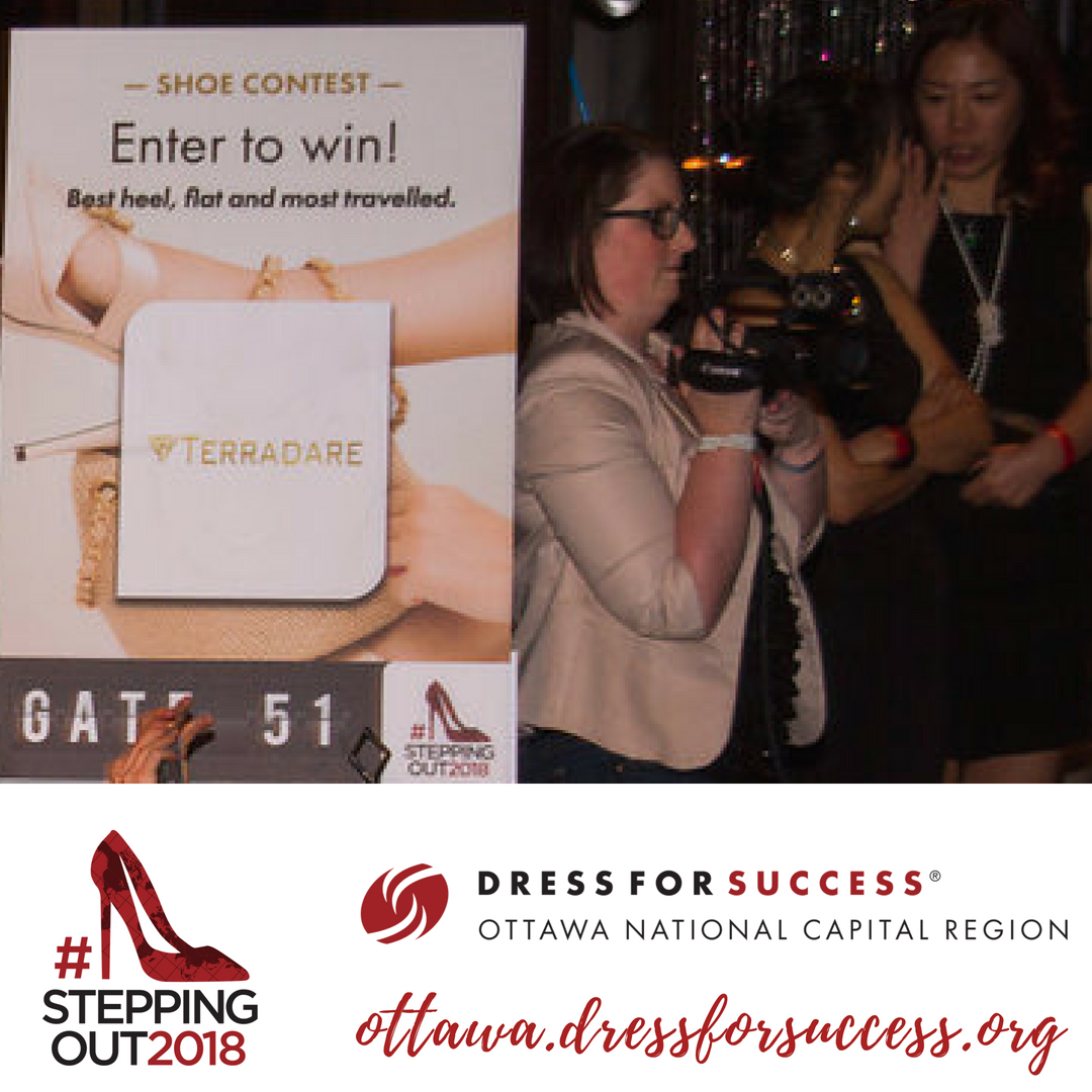 DFSOttawa's tweet photo. Thank you @EyesOnOttawa for providing live video coverage of the #shoecompetition at #SteppingOut. Thanks to you, all of guests got a first-hand look at all of the amazing shoes! #StrutForward https://t.co/EDMAe7VIAJ