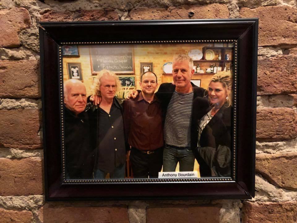 Ciao to a legend, Anthony Bourdain. Your love of food and your insistence on living outside of your comfort zone inspires us all.