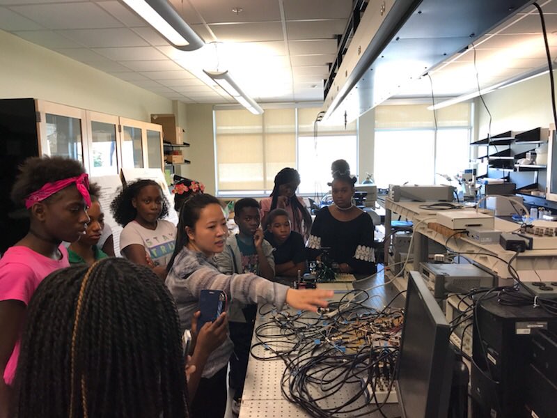 ppsdouglasspark's tweet photo. 6th graders visited the STEM program at Old Dominion University https://t.co/UjpHYYtnxu