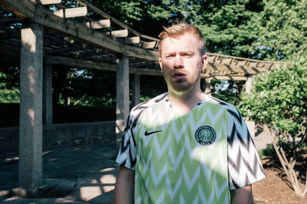 callme_STEP's tweet image. 🗣 Just got my Wings 🇳🇬🦅⚽️
Go Super Eagles Go! 
📷 @CalebZahm 
#ForNaija #Wordcup2018